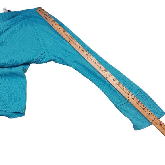 Wild Fox Size Extra Large XL Blue Sweater Comfy Cozy Loungewear Soft - Picture 5 of 10